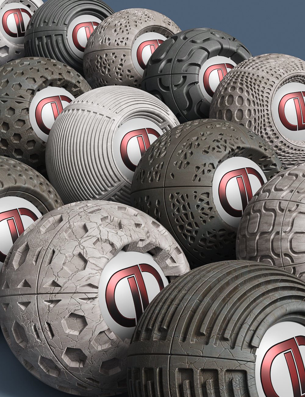 DD PBR Concrete Panel Shaders for Iray by: Digital Delirium, 3D Models by Daz 3D