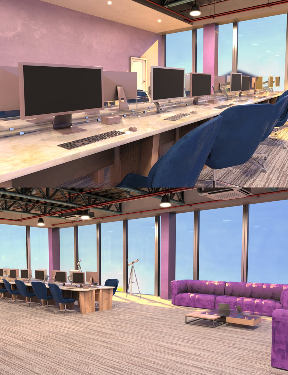CCA Elegant Office by: clacydarch, 3D Models by Daz 3D