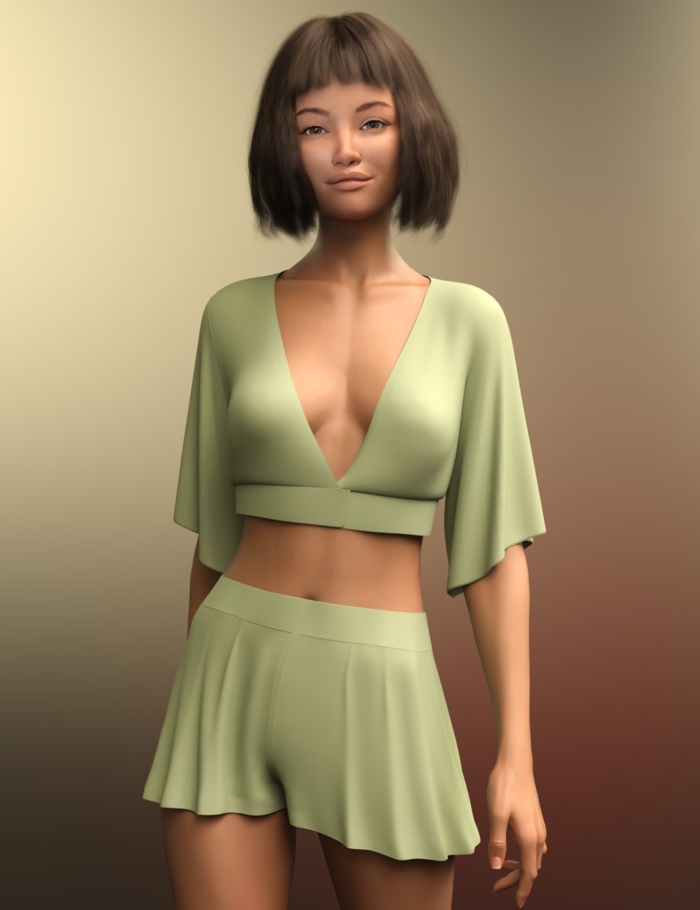 dForce Cozywear for Genesis 9 Feminine by: shadownet, 3D Models by Daz 3D