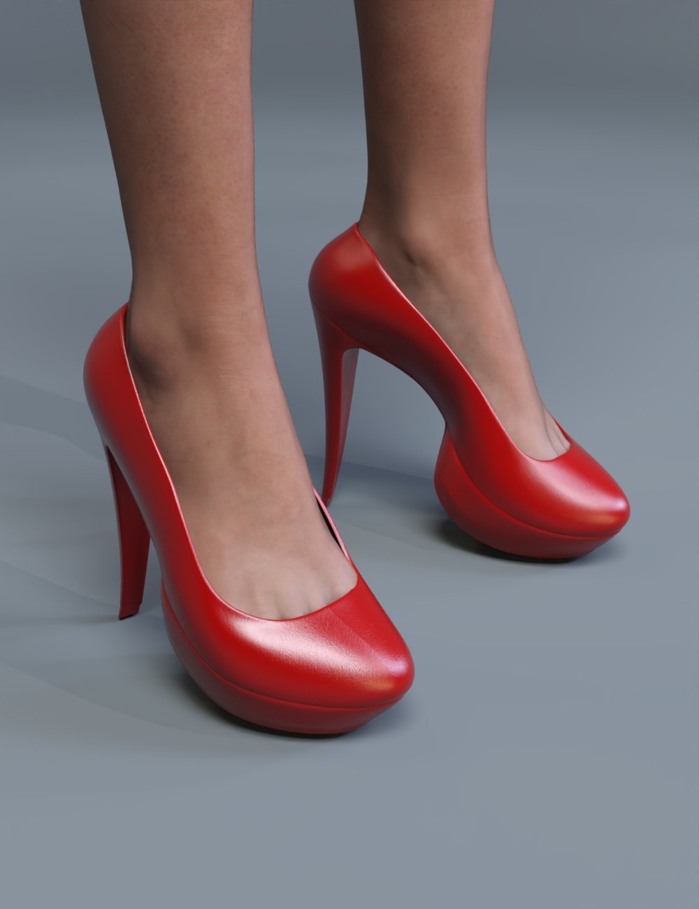AP Stylish Mini High Heels G9 by: AcharyaPolina, 3D Models by Daz 3D