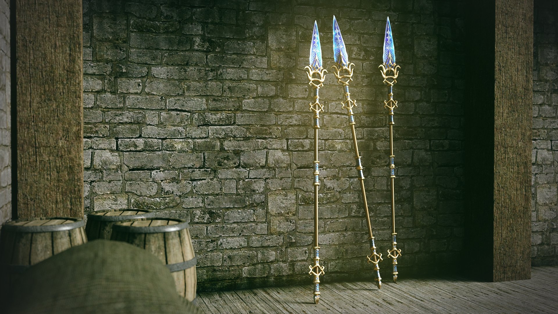 Fantasy Spear Collection 01