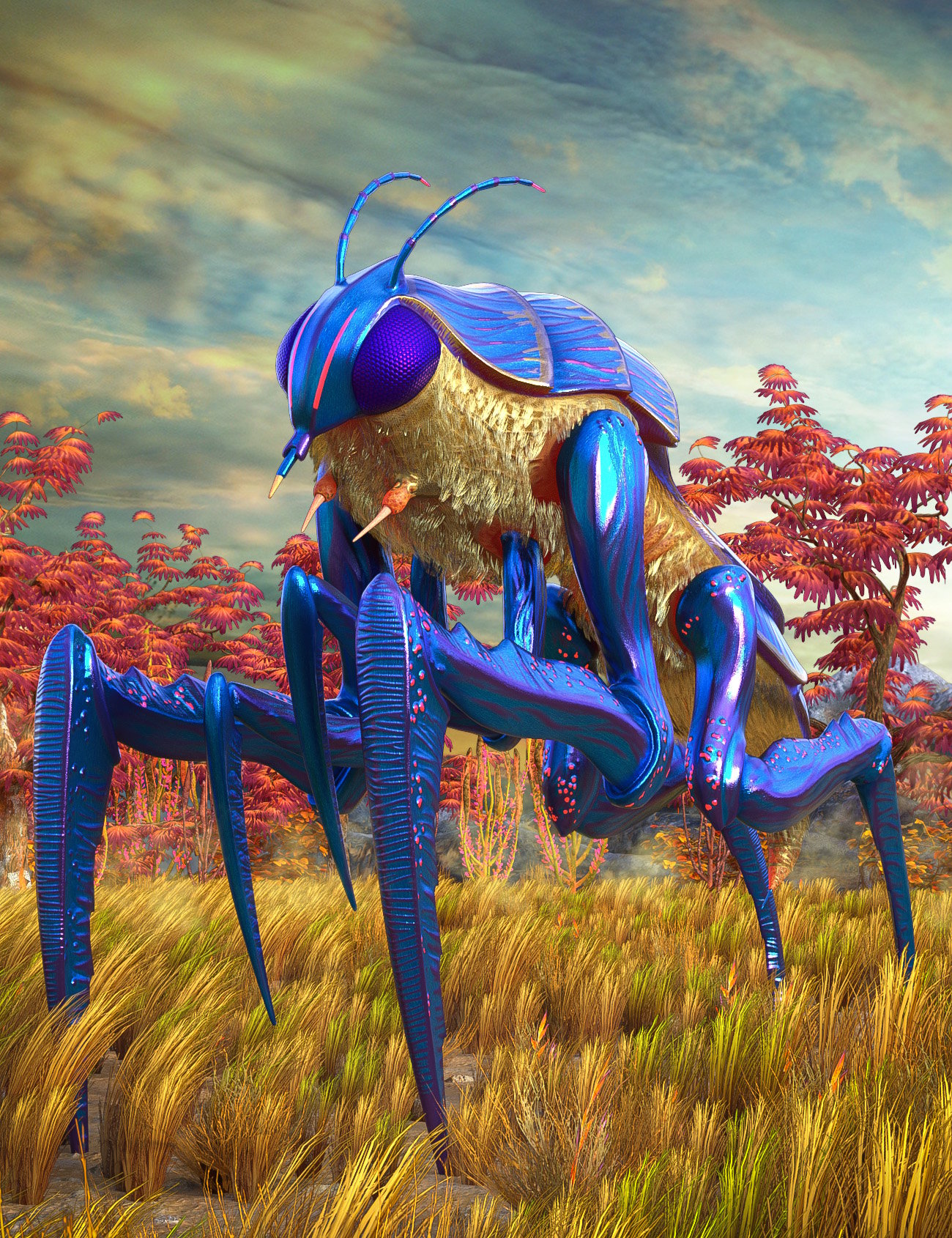 SE Animal Osa by: Space Elsa, 3D Models by Daz 3D