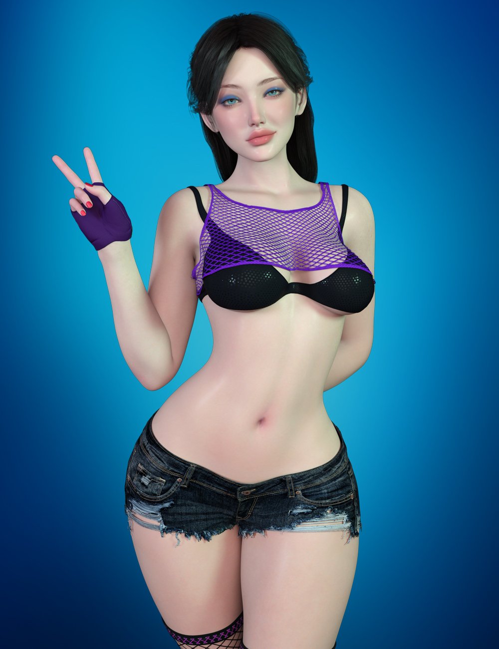 RFX Priscila for Genesis 9 by: ROM FXPendragon, 3D Models by Daz 3D