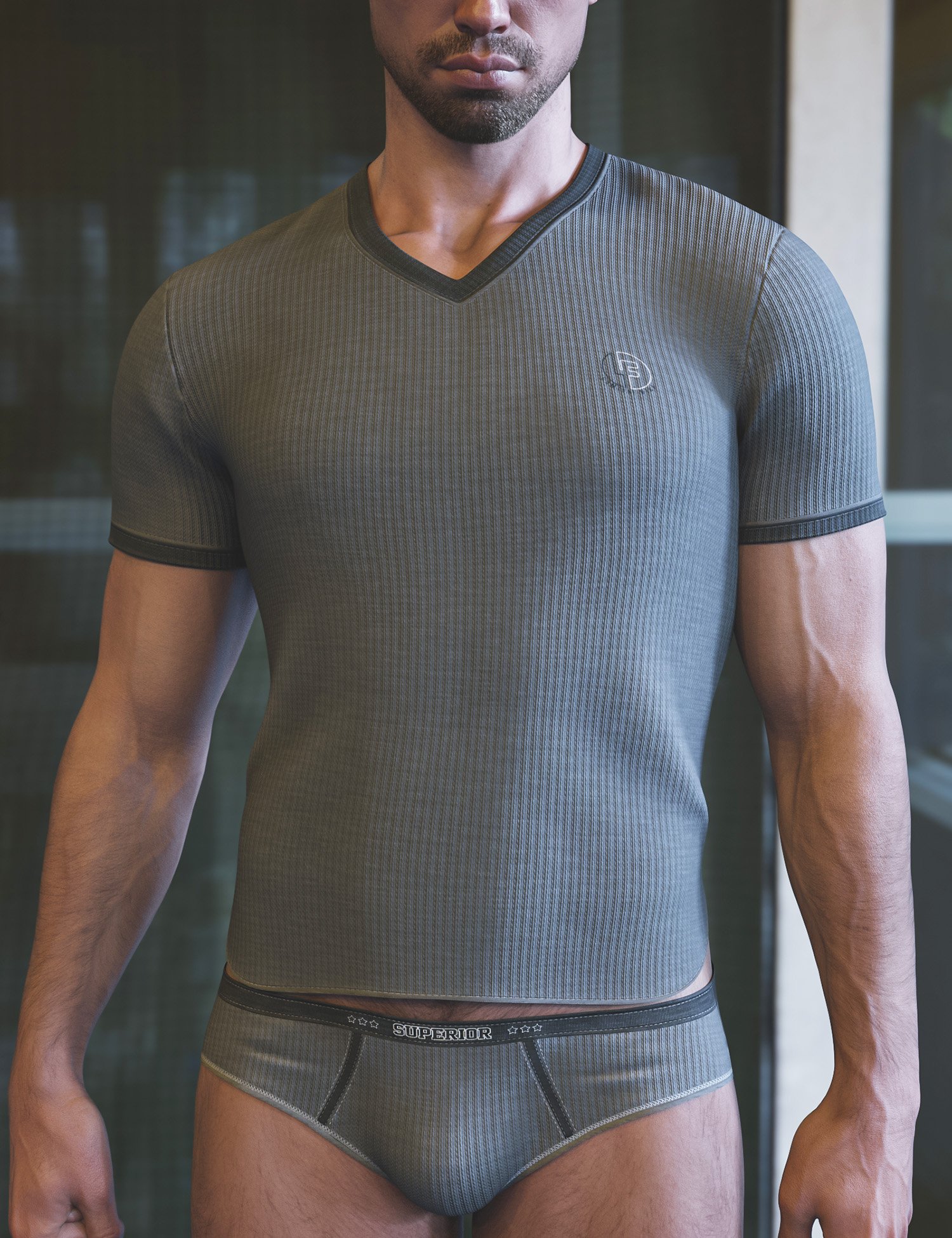 dForce Comfy Men Underwear for Genesis 9 by: Lilflame, 3D Models by Daz 3D