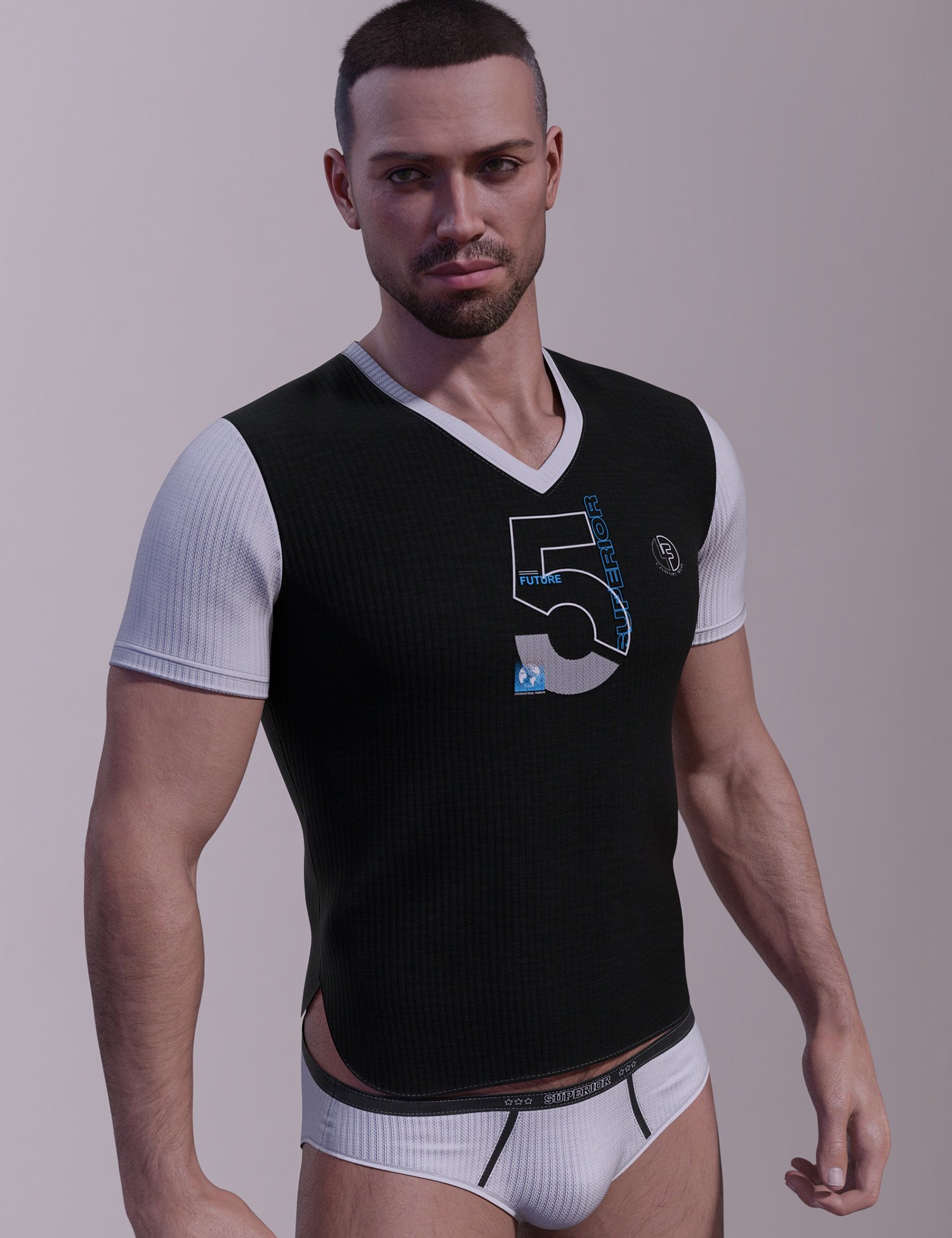 dForce Comfy Men Underwear for Genesis 9