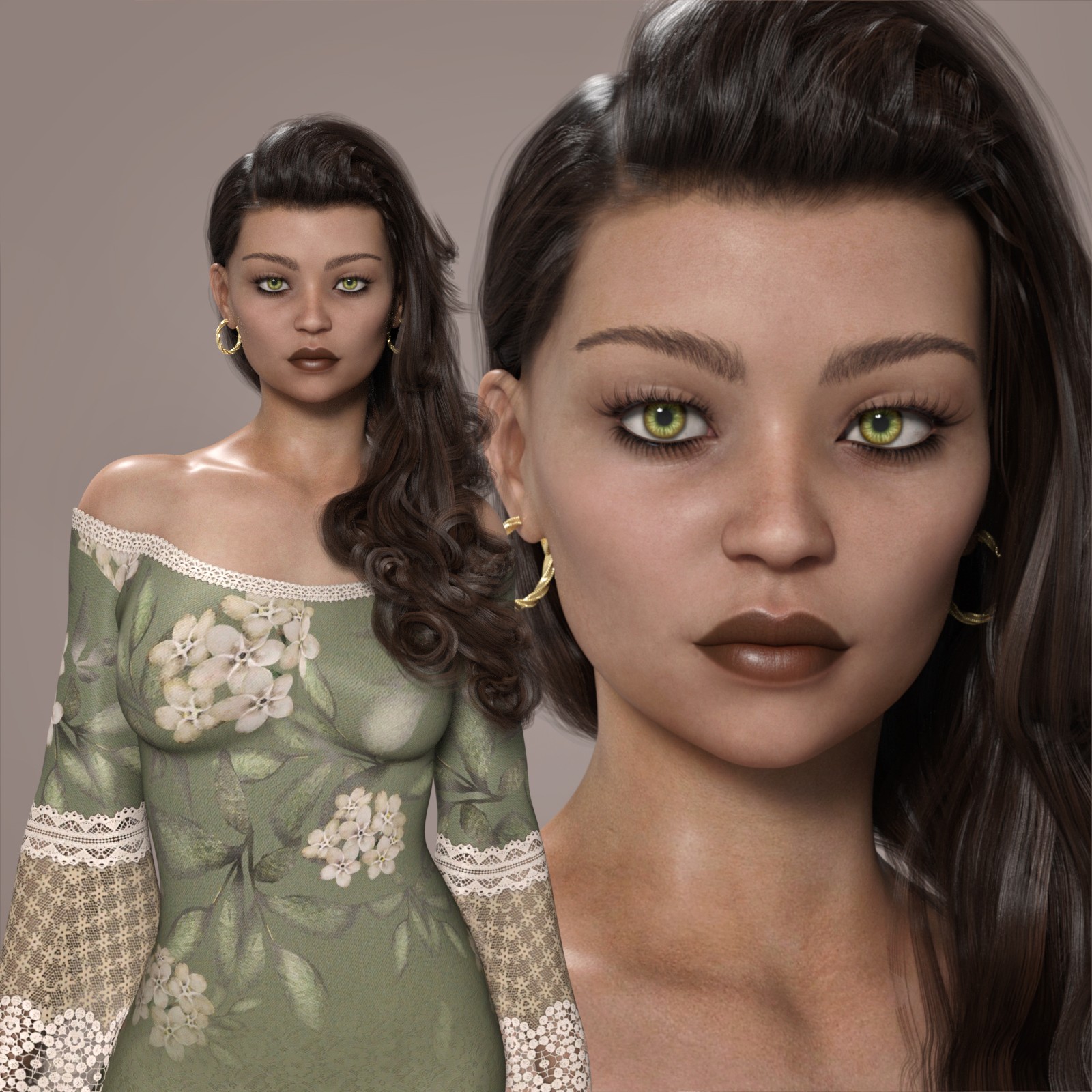 MbM Zuri for Genesis 8 Female by: Heatherlly, 3D Models by Daz 3D