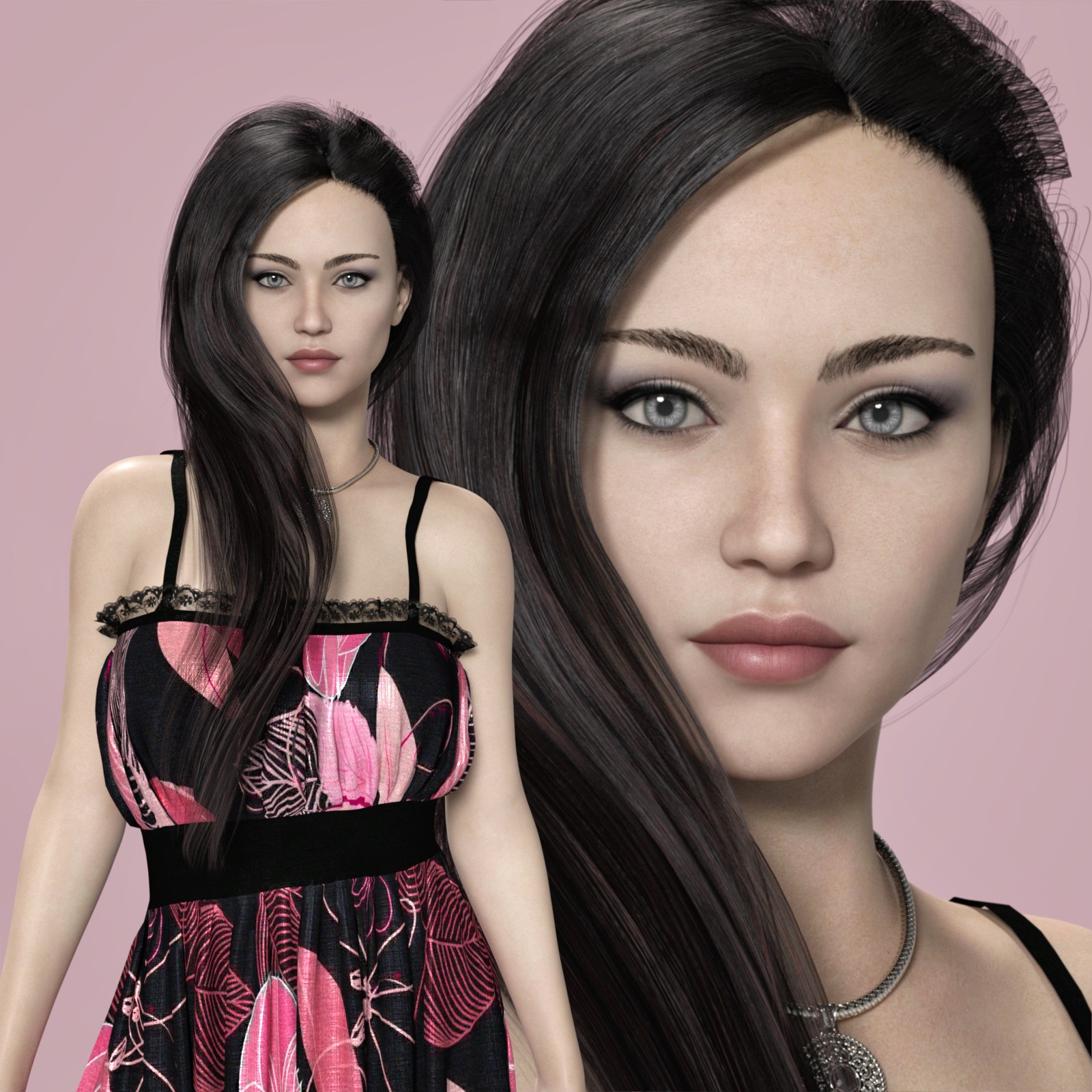 MbM Amanda for Genesis 8 Female by: Heatherlly, 3D Models by Daz 3D