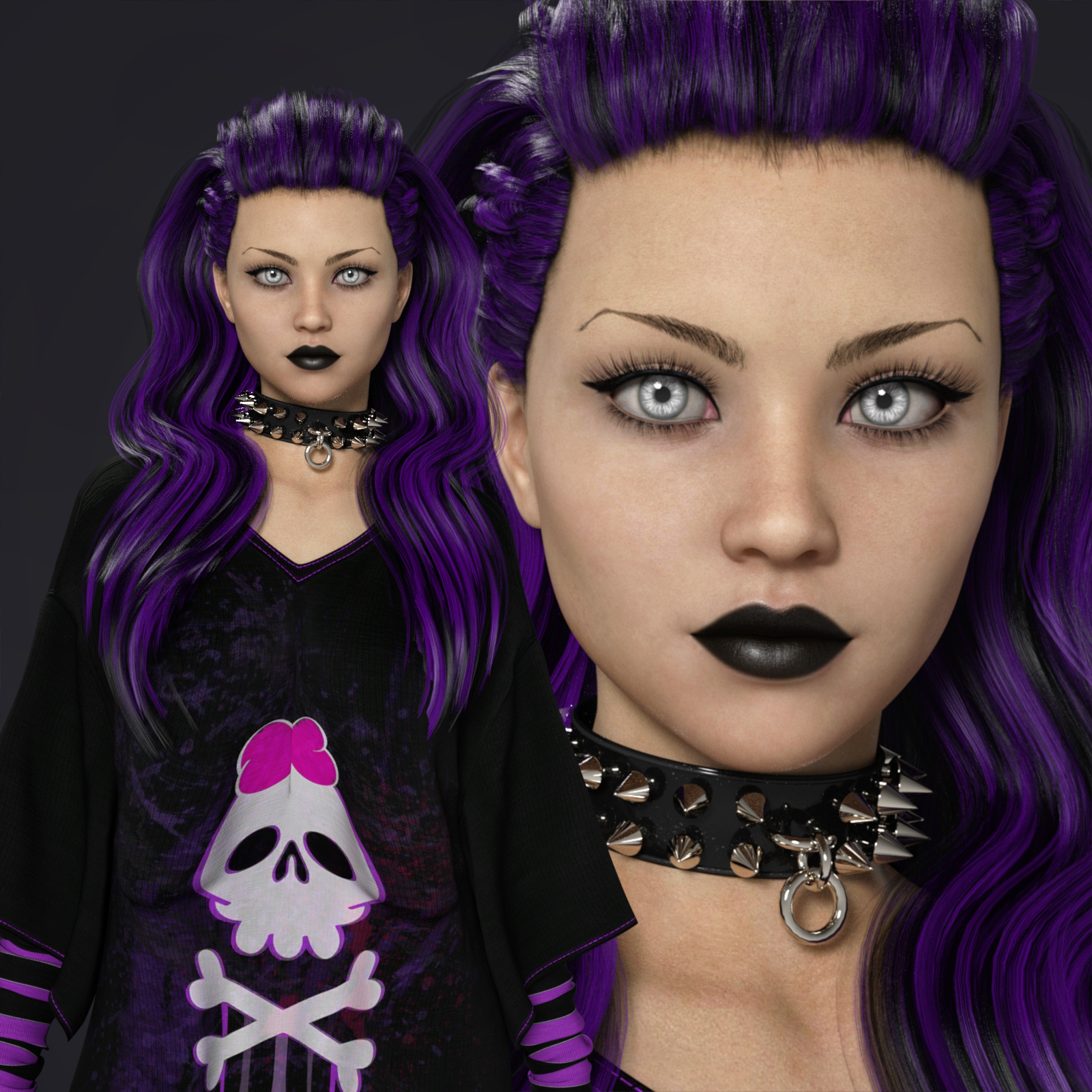 MbM Yvette for Genesis 8 Female by: Heatherlly, 3D Models by Daz 3D
