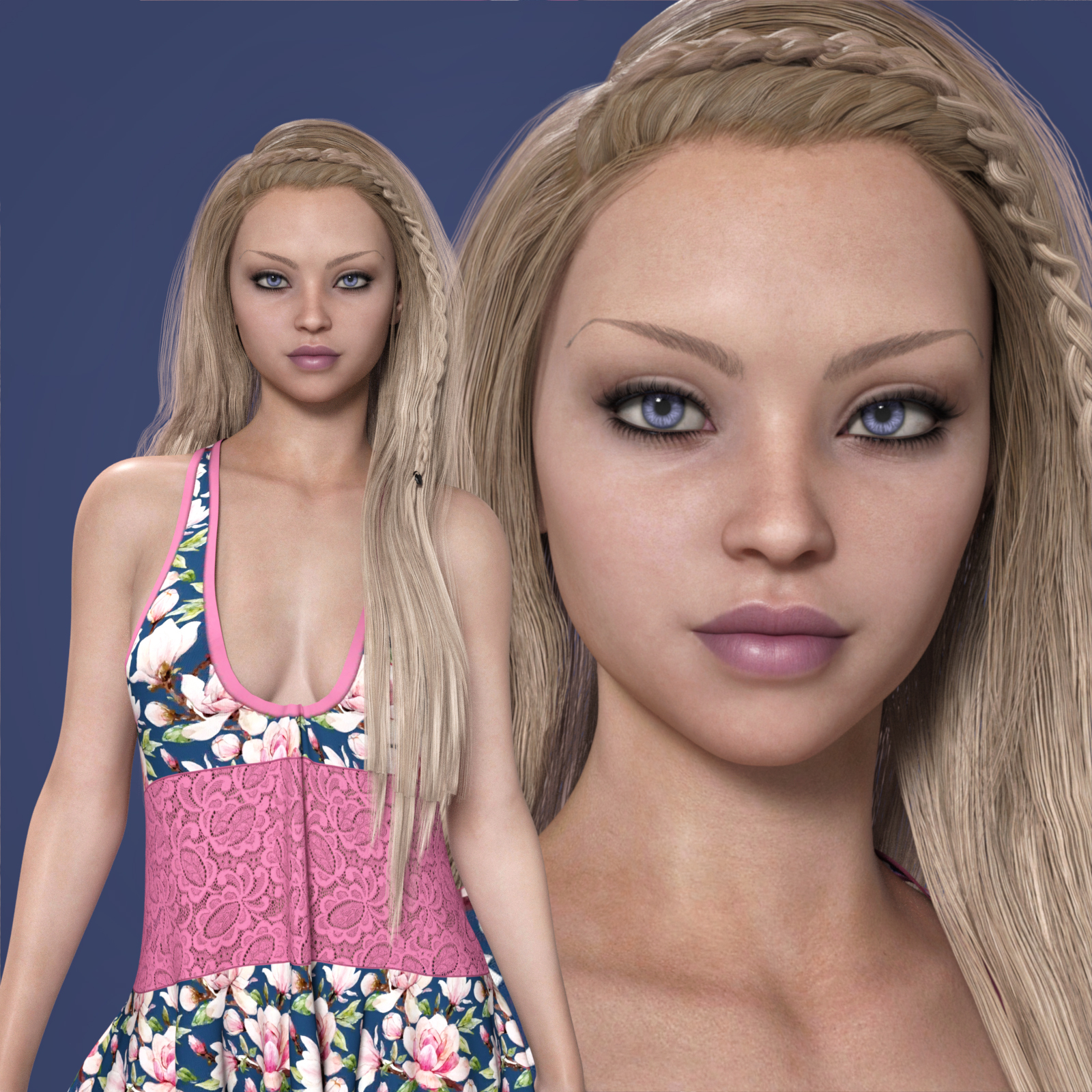 MbM Dakota for Genesis 8 Female by: Heatherlly, 3D Models by Daz 3D