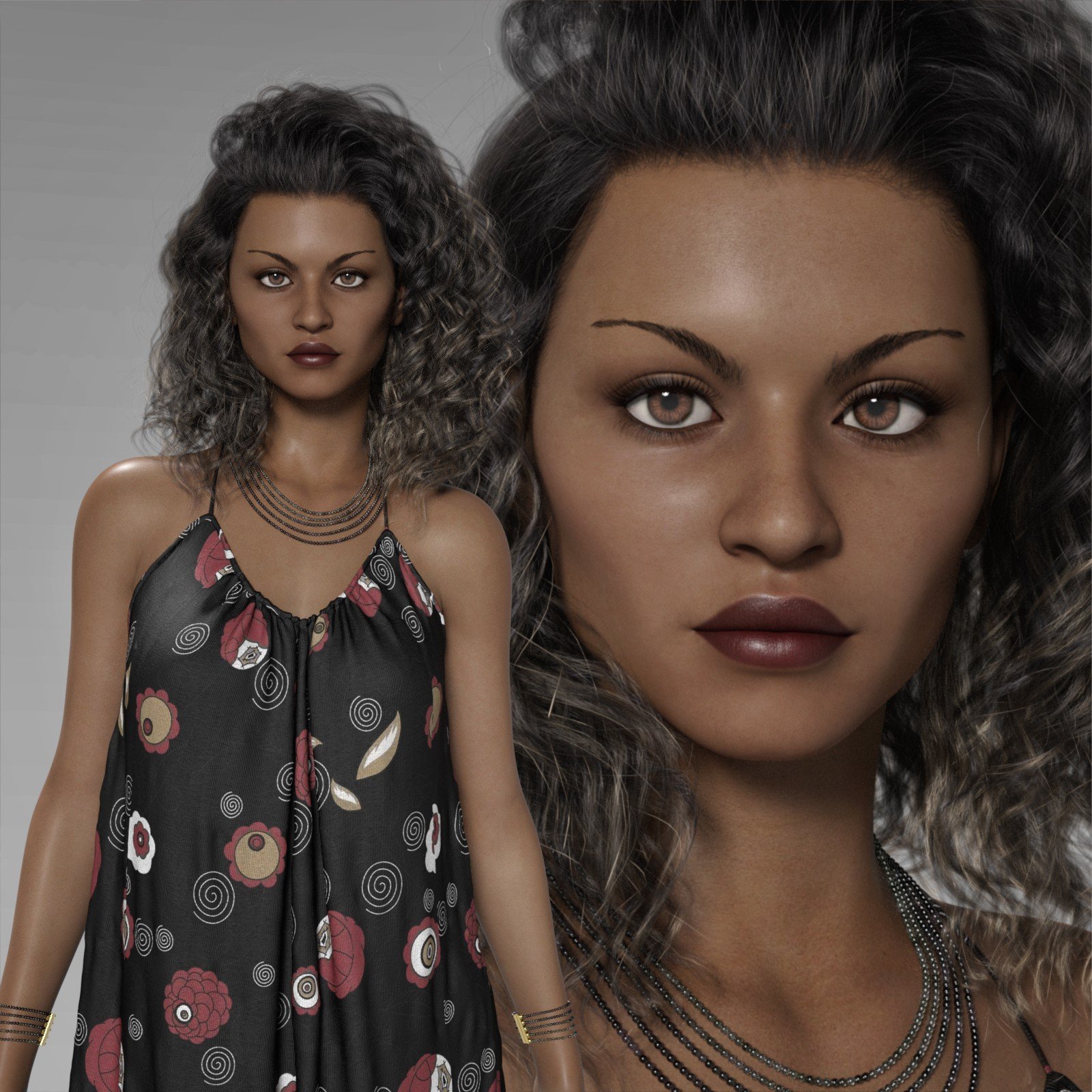 MbM Dayana for Genesis 8 Female by: Heatherlly, 3D Models by Daz 3D