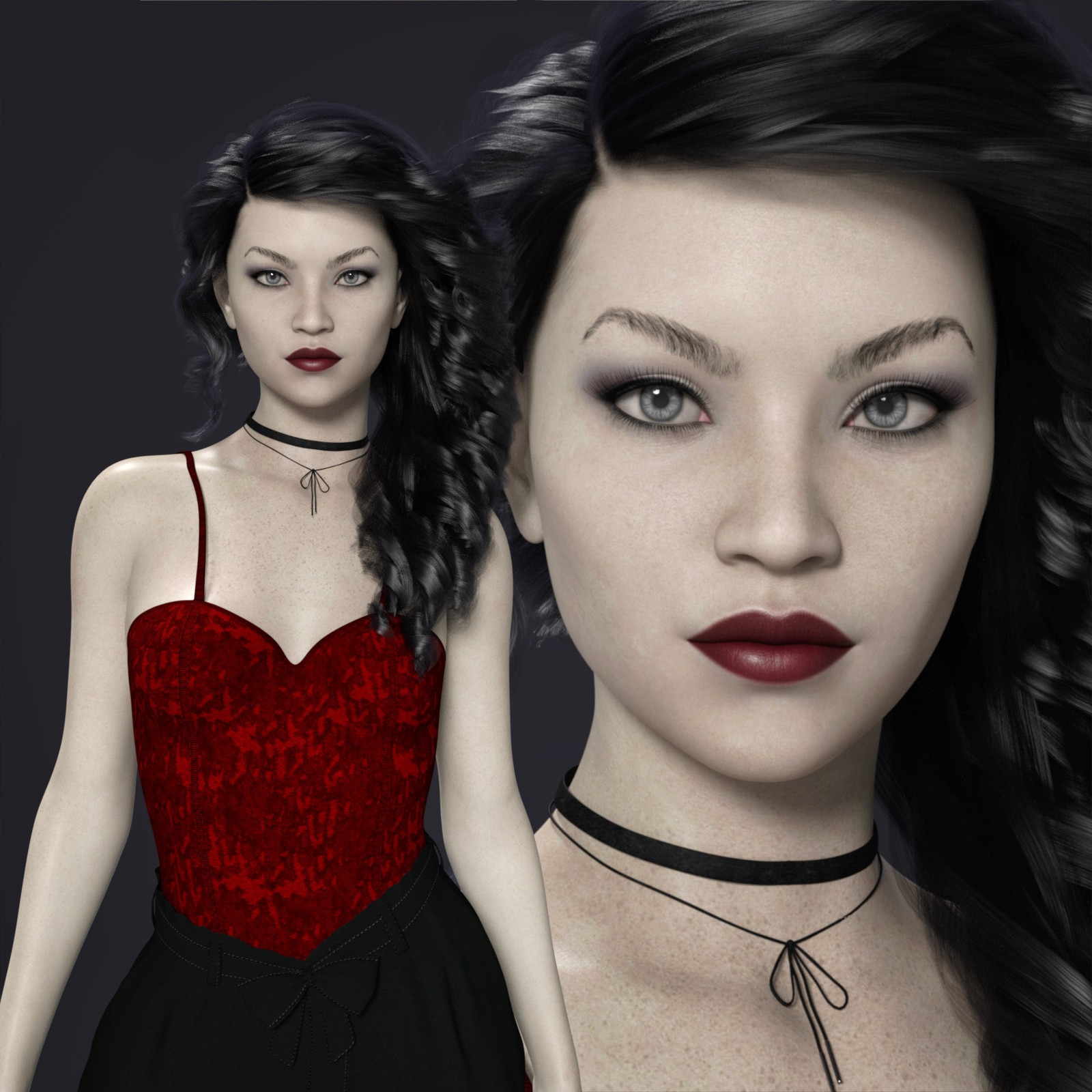 MbM Stella for Genesis 8 Female by: Heatherlly, 3D Models by Daz 3D