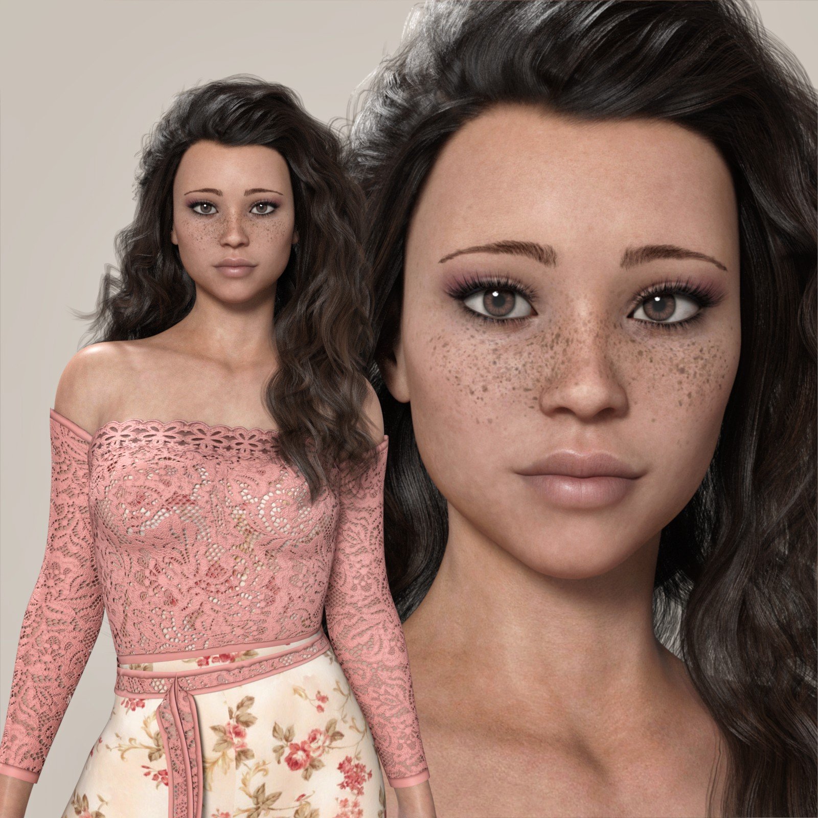 MbM Simone for Genesis 8 Female by: Heatherlly, 3D Models by Daz 3D