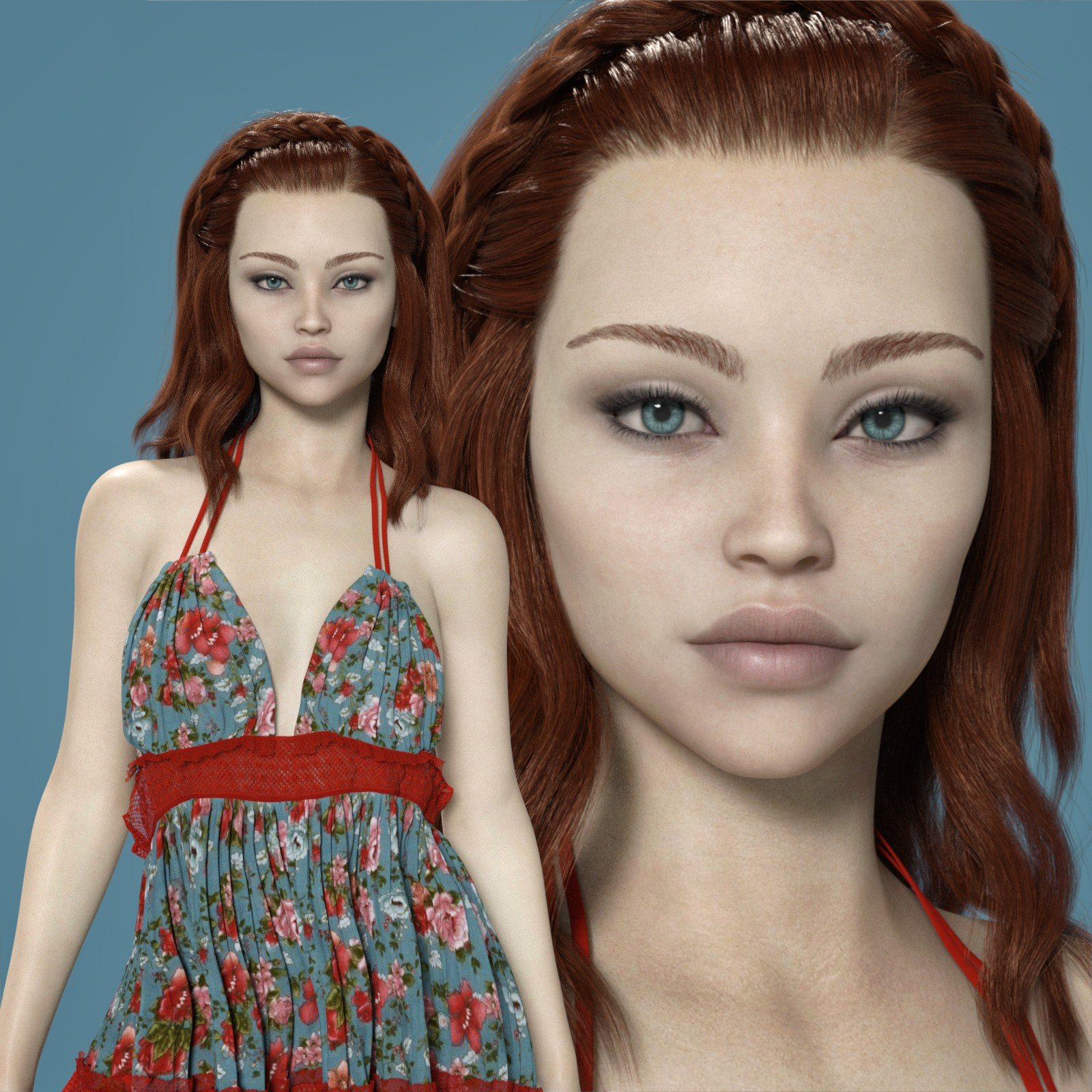 MbM Delaney for Genesis 8 Female by: Heatherlly, 3D Models by Daz 3D