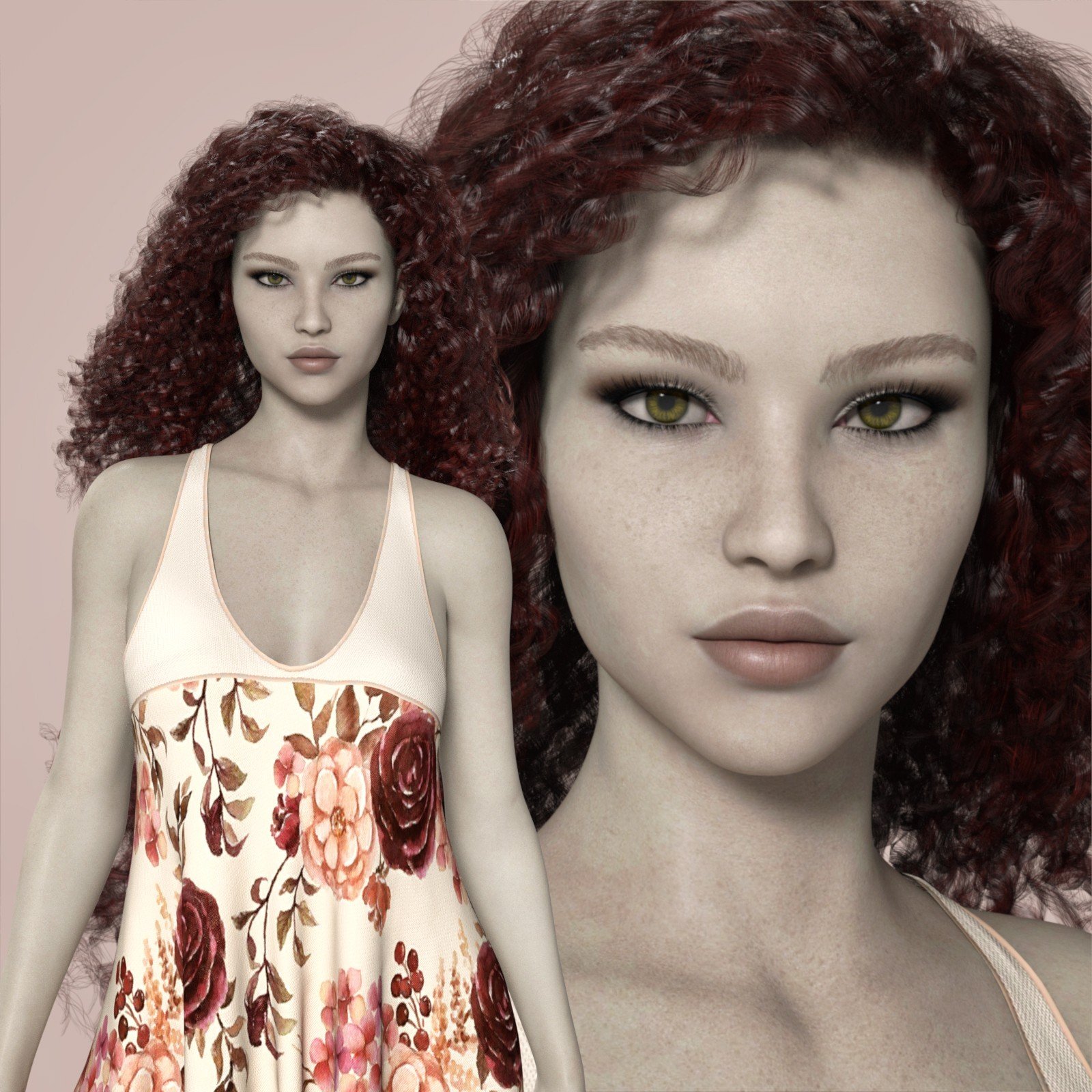 MbM Elizabeth for Genesis 8 Female by: Heatherlly, 3D Models by Daz 3D