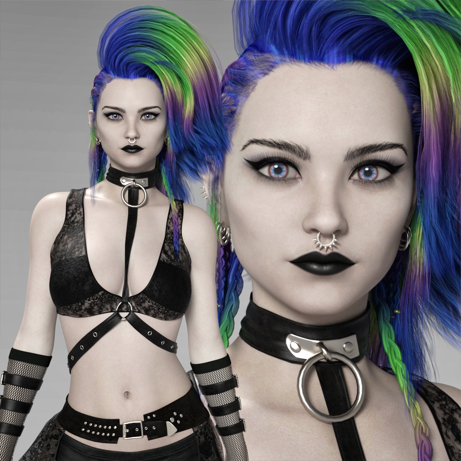 MbM Gloria for Genesis 8 Female by: Heatherlly, 3D Models by Daz 3D