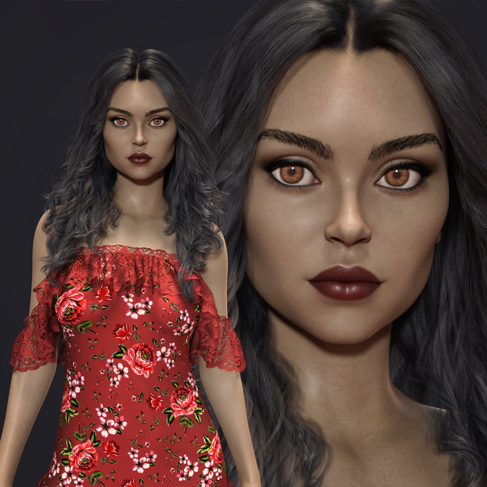 MbM Halah for Genesis 8 Female by: Heatherlly, 3D Models by Daz 3D