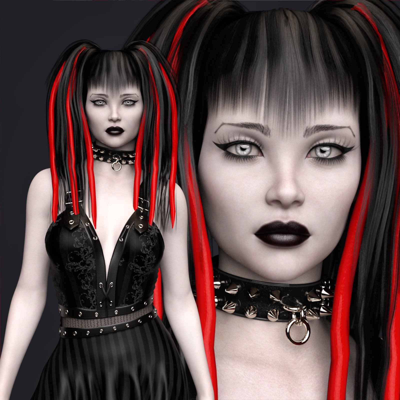 MbM Opal for Genesis 8 Female by: Heatherlly, 3D Models by Daz 3D