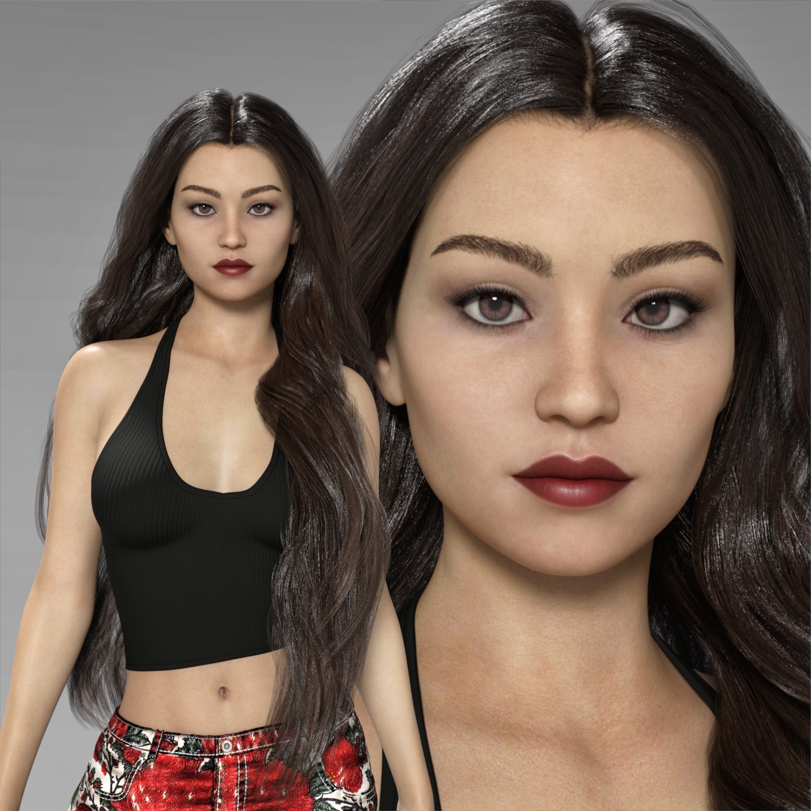 MbM Melissa for Genesis 8 Female by: Heatherlly, 3D Models by Daz 3D
