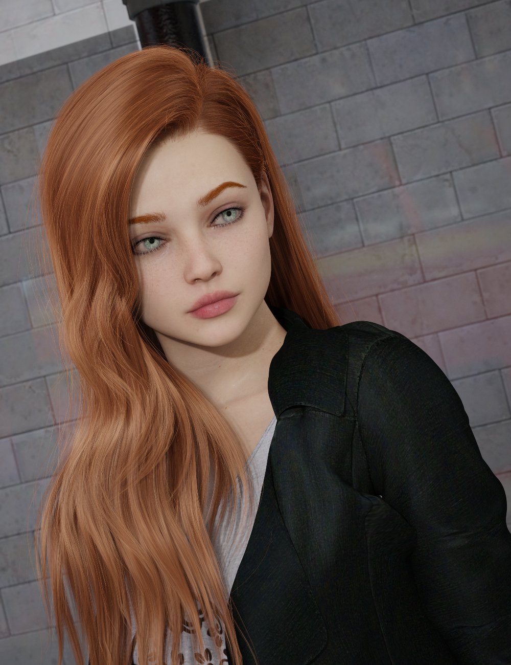 MGAB Gwen HD for Genesis 9 by: MarcosGAB, 3D Models by Daz 3D