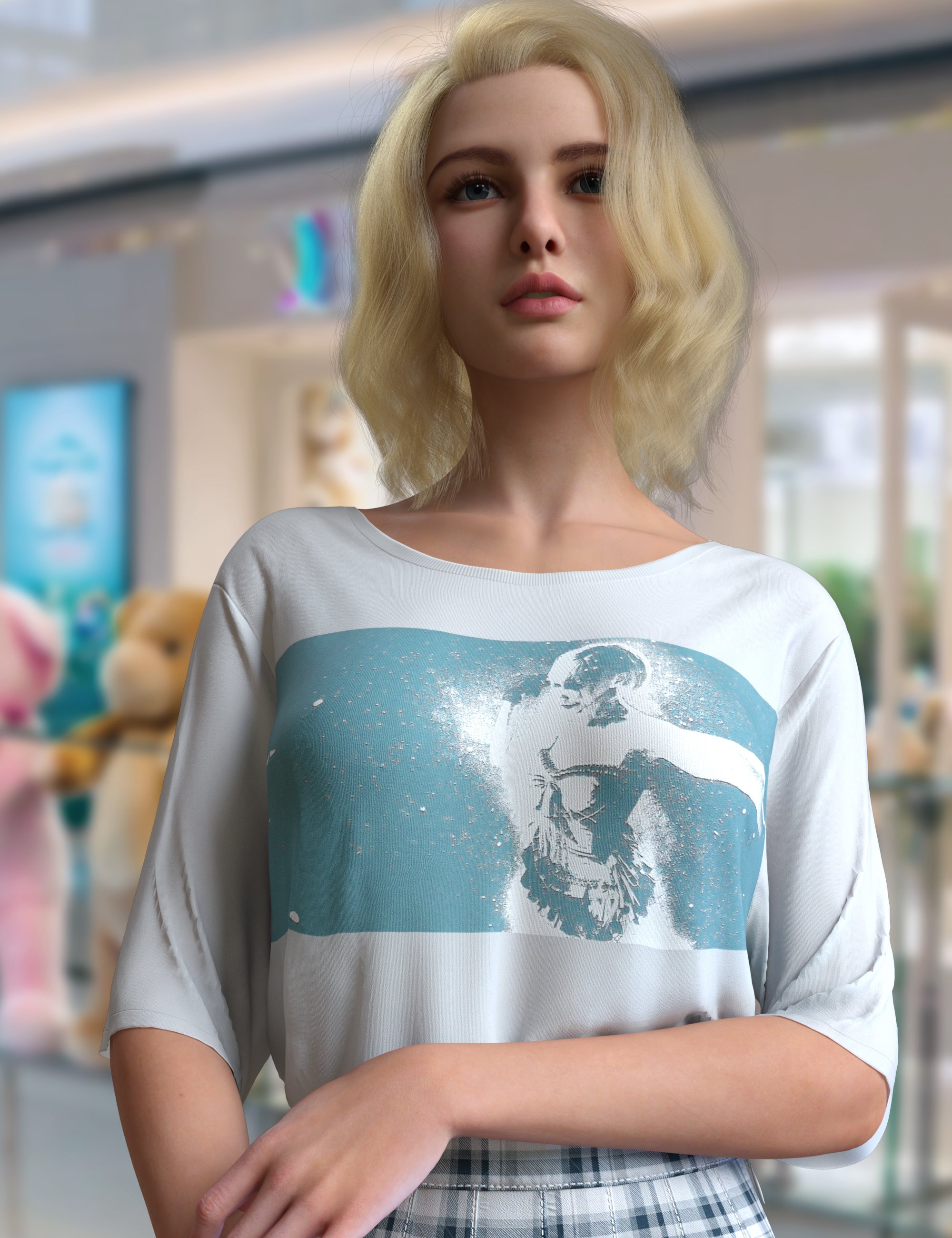 Vo Yuno HD for Genesis 9 by: VOOTW, 3D Models by Daz 3D