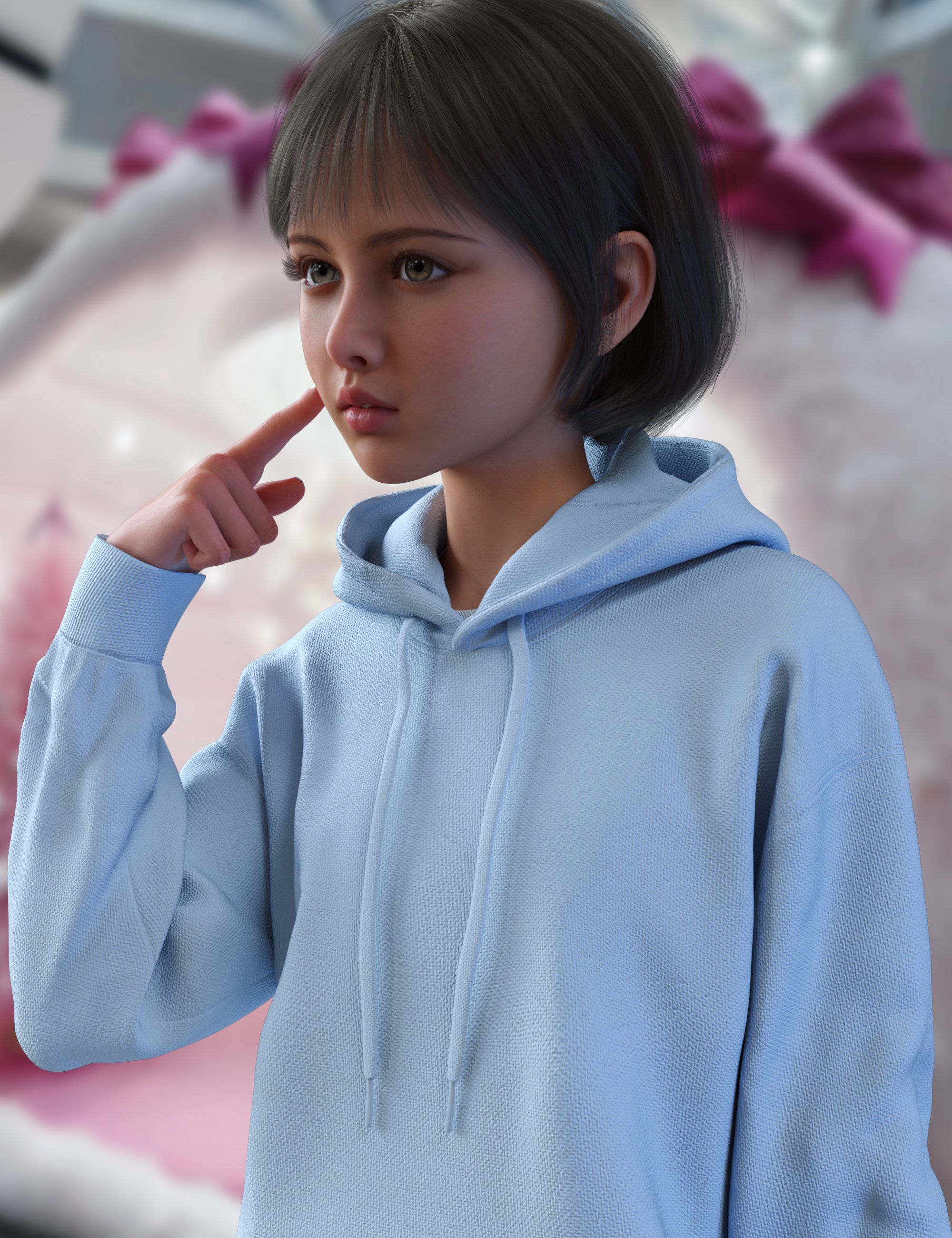 Vo Mio Young HD for Genesis 9 by: VOOTW, 3D Models by Daz 3D