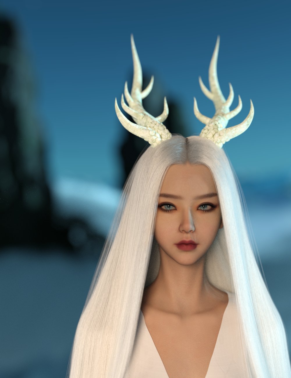 Lala LongNv for Genesis 9 Feminine by: Lala-Rabbit, 3D Models by Daz 3D