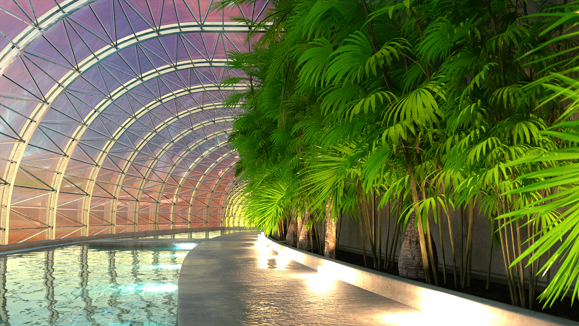 Window Water Tunnel | Daz 3D