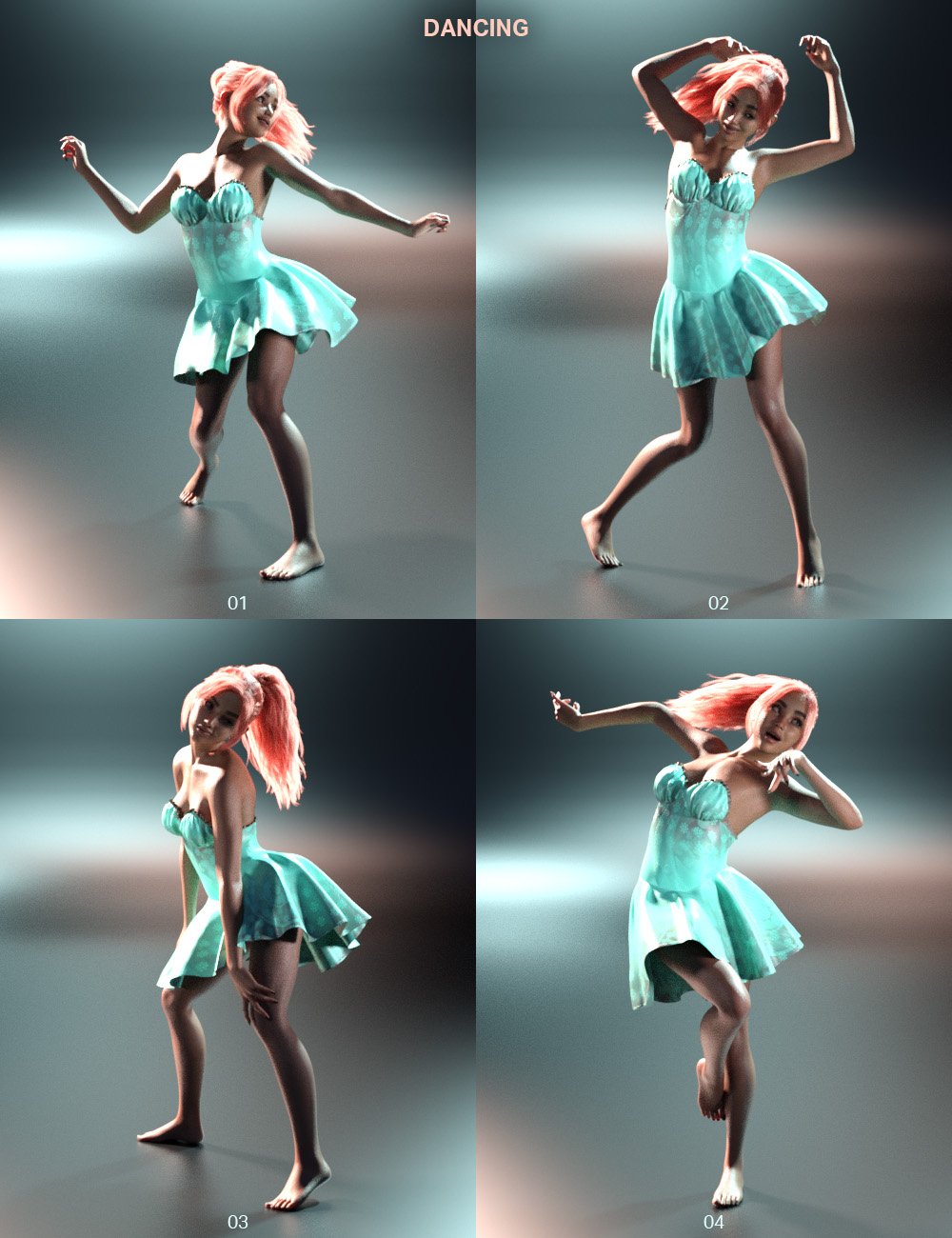 Party Girl Poses for Genesis 9