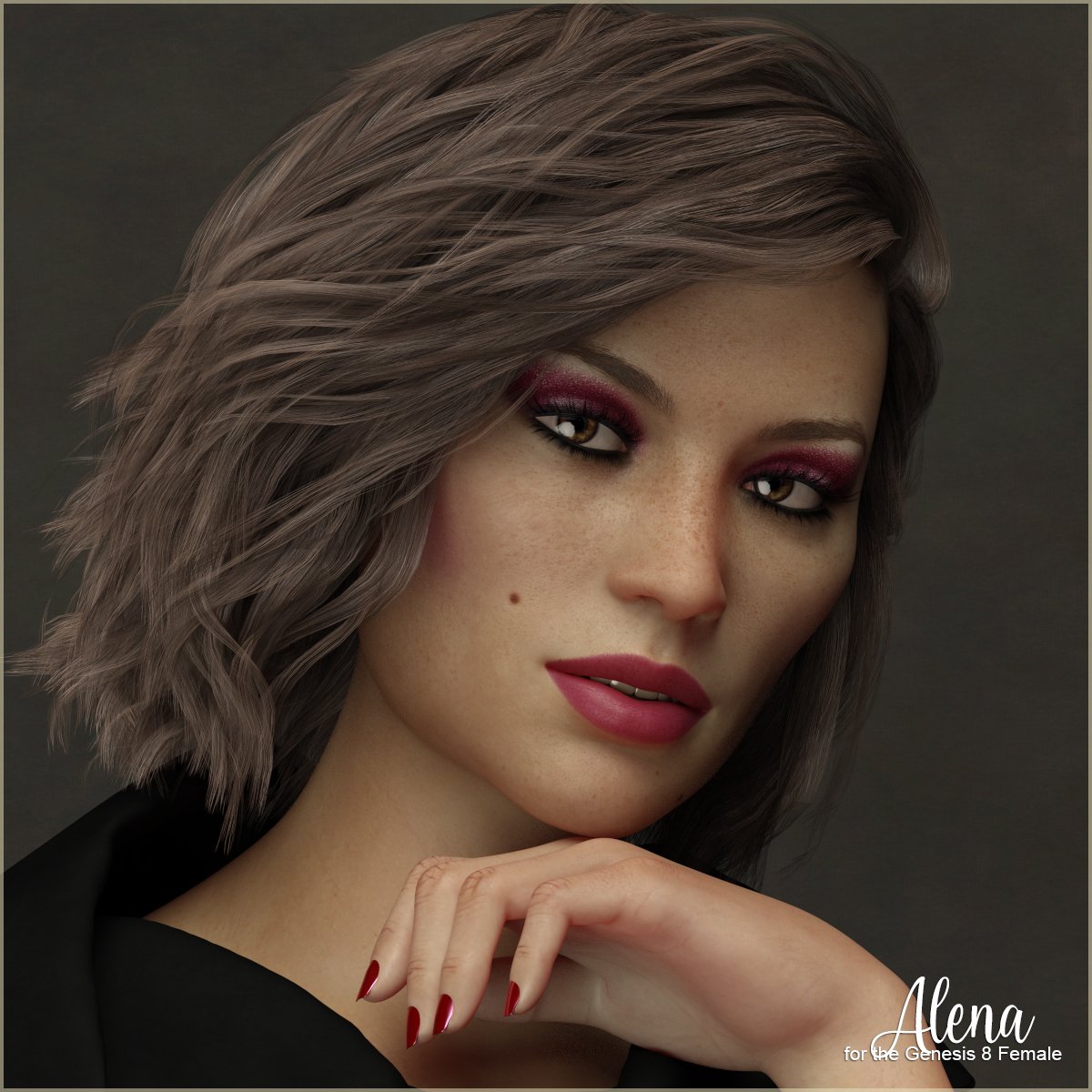 Alena for G8F by: antje, 3D Models by Daz 3D