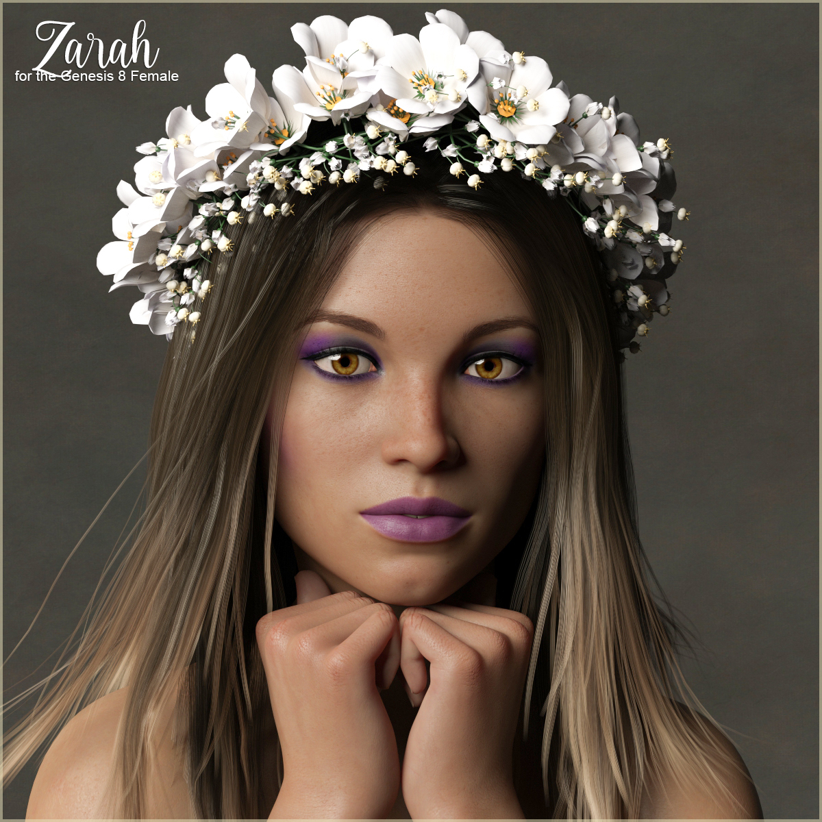 Zarah for G8F by: antje, 3D Models by Daz 3D