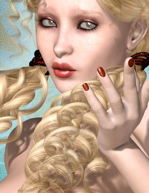 MelancholiX Golden Girl by: surreality, 3D Models by Daz 3D
