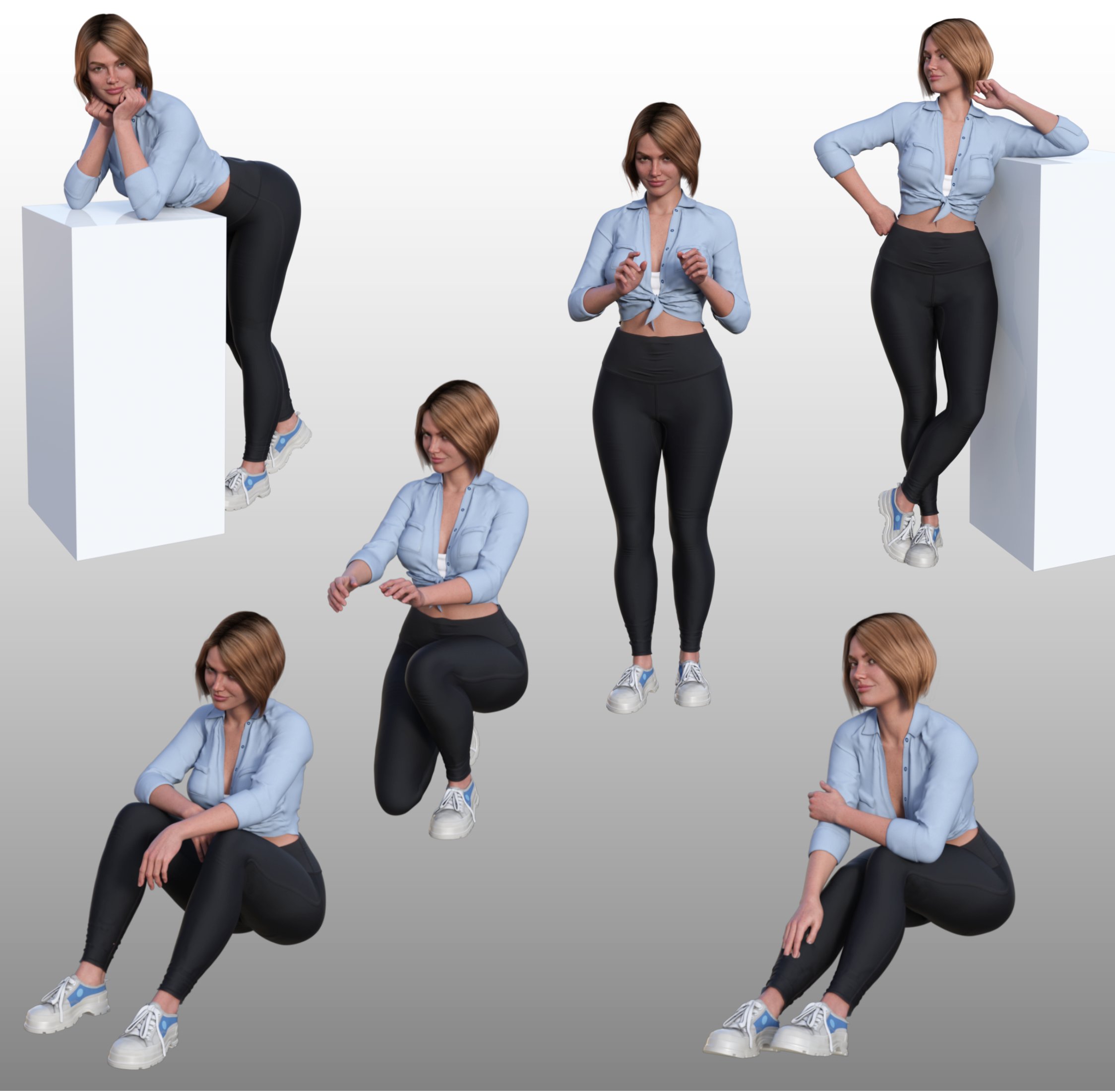 FG Road Side Gas Station Bundle