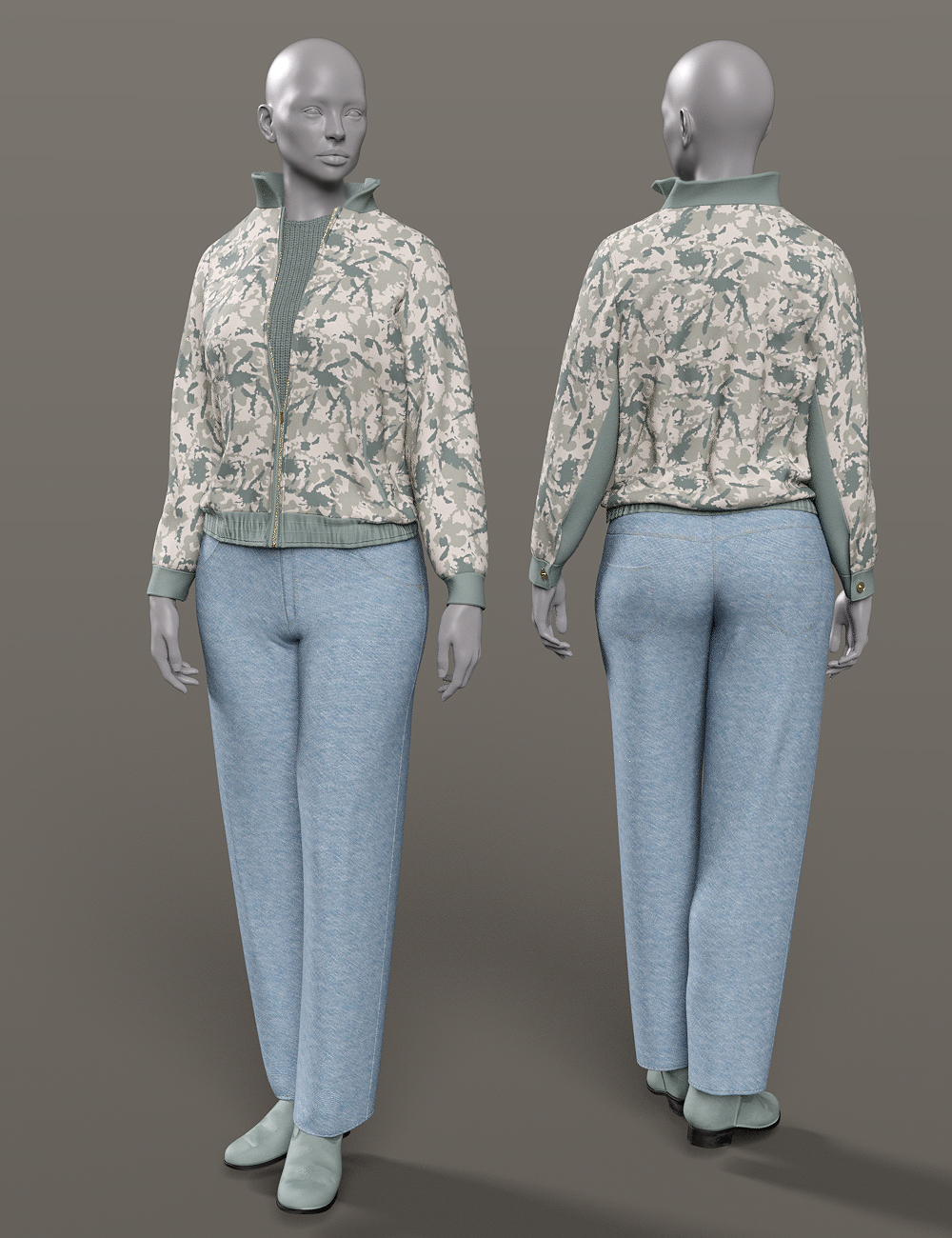 InStyle - dForce 50s Rebel Outfit Texture Add-On