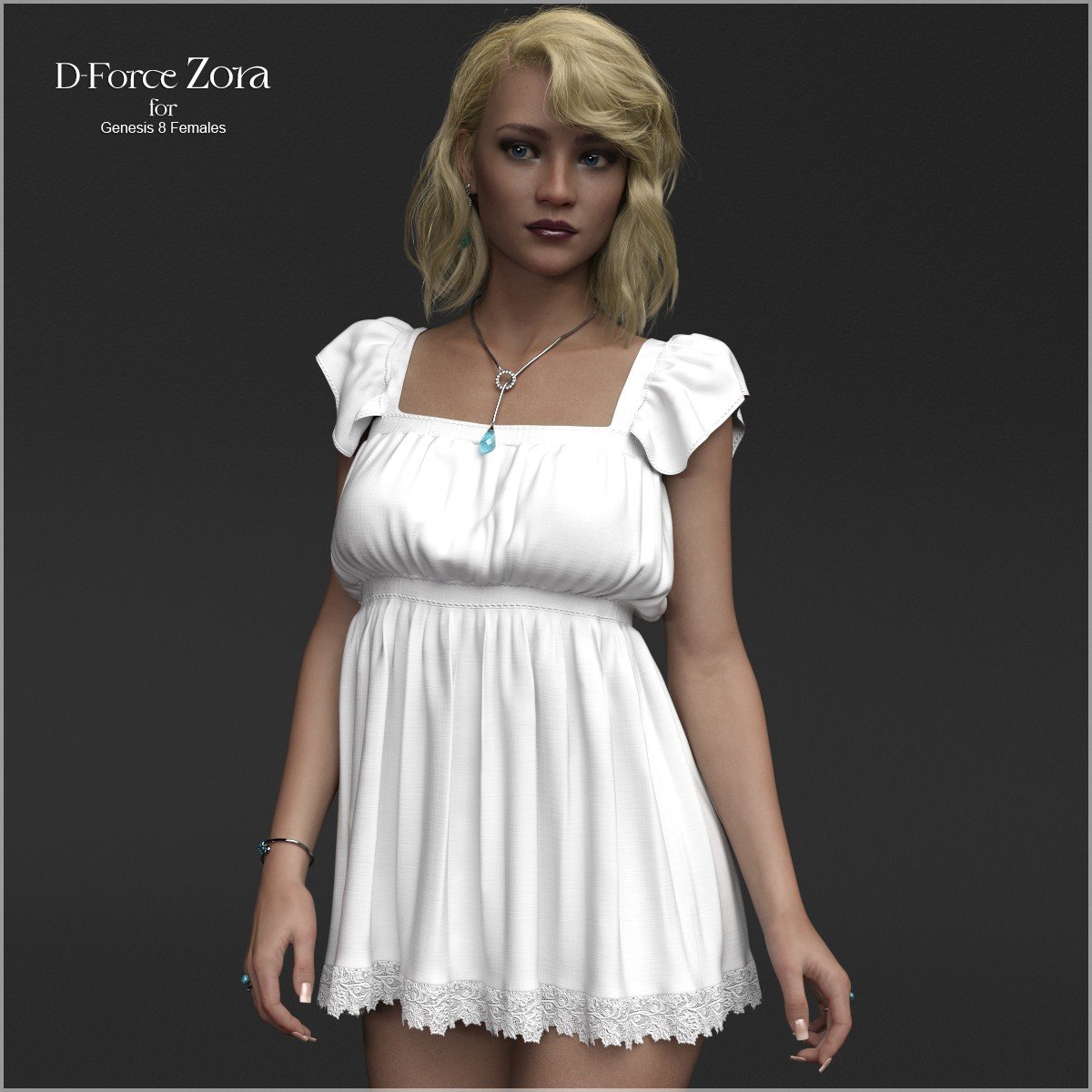 D-Force Zora for G8F and G8.1F by: antje, 3D Models by Daz 3D