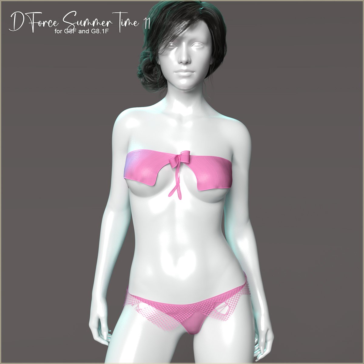 D-Force SummerTime 11 for G8F and G8.1F by: antje, 3D Models by Daz 3D