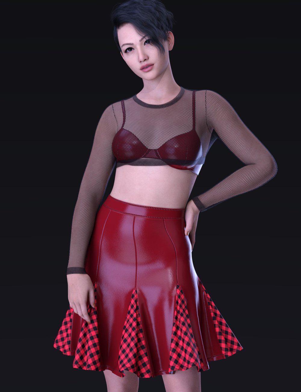 dForce LV Fashion du Jour Outfit for Genesis 9