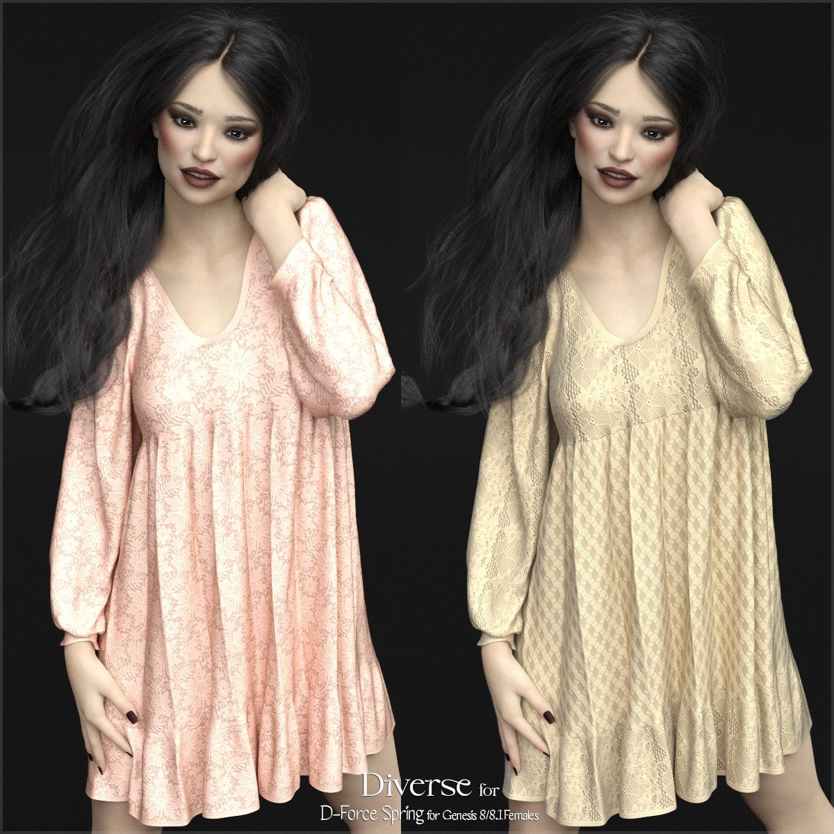 Diverse for D-Force Spring by: antje, 3D Models by Daz 3D