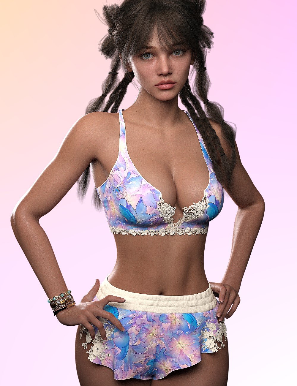 L3D Romance Frankie PJs Texture Add-On