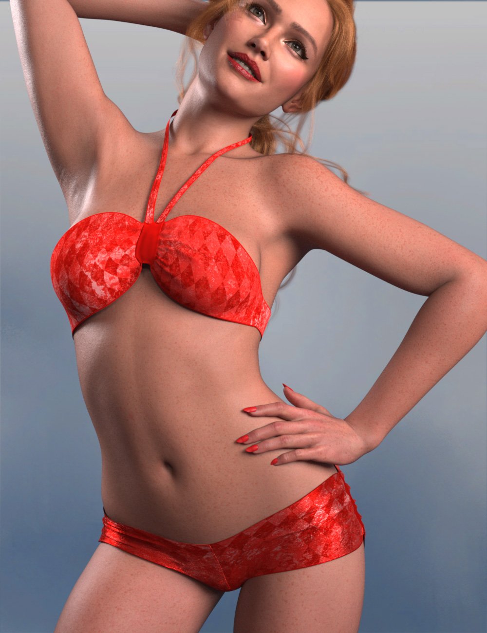 DNA Citrus Suit for Genesis 9 by: Donnena, 3D Models by Daz 3D