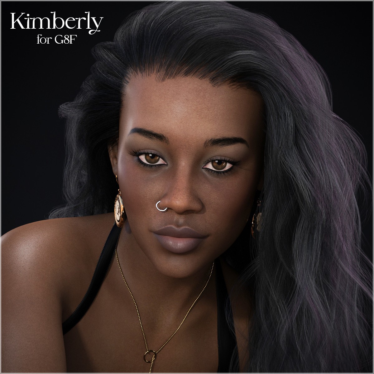 Kimberly for G8F by: antje, 3D Models by Daz 3D