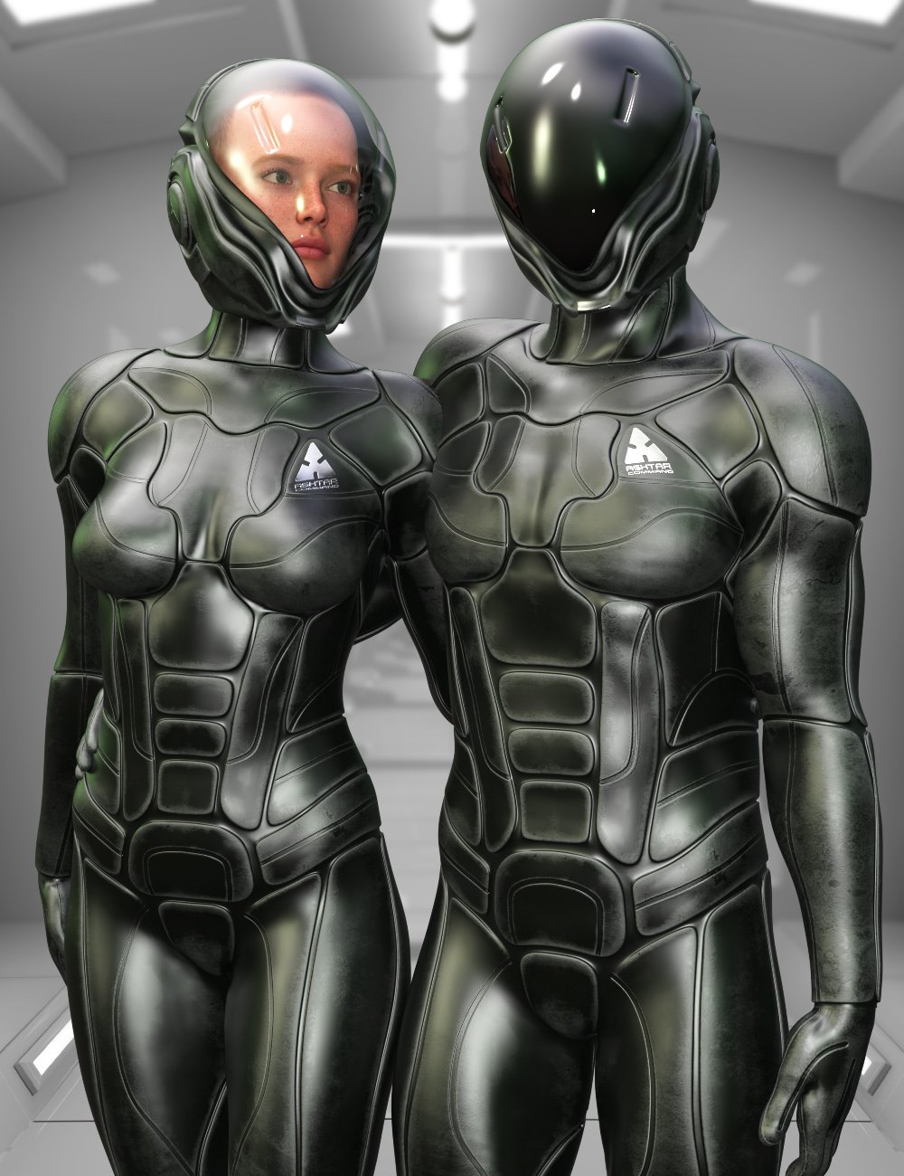 Ashtar Suit for Genesis 9 by: midnight_stories, 3D Models by Daz 3D