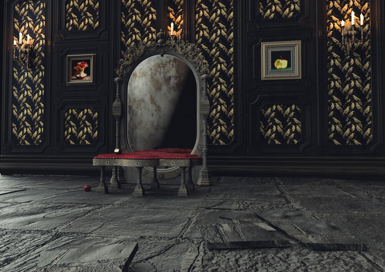 dForce Apple Of Desire Outfit and Vignette