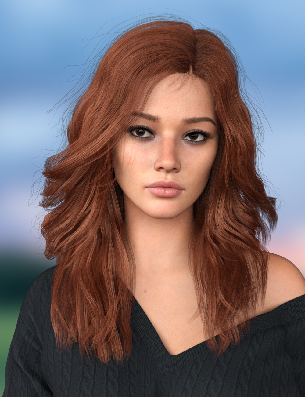 SWAM´s Vega Hair for Genesis 9