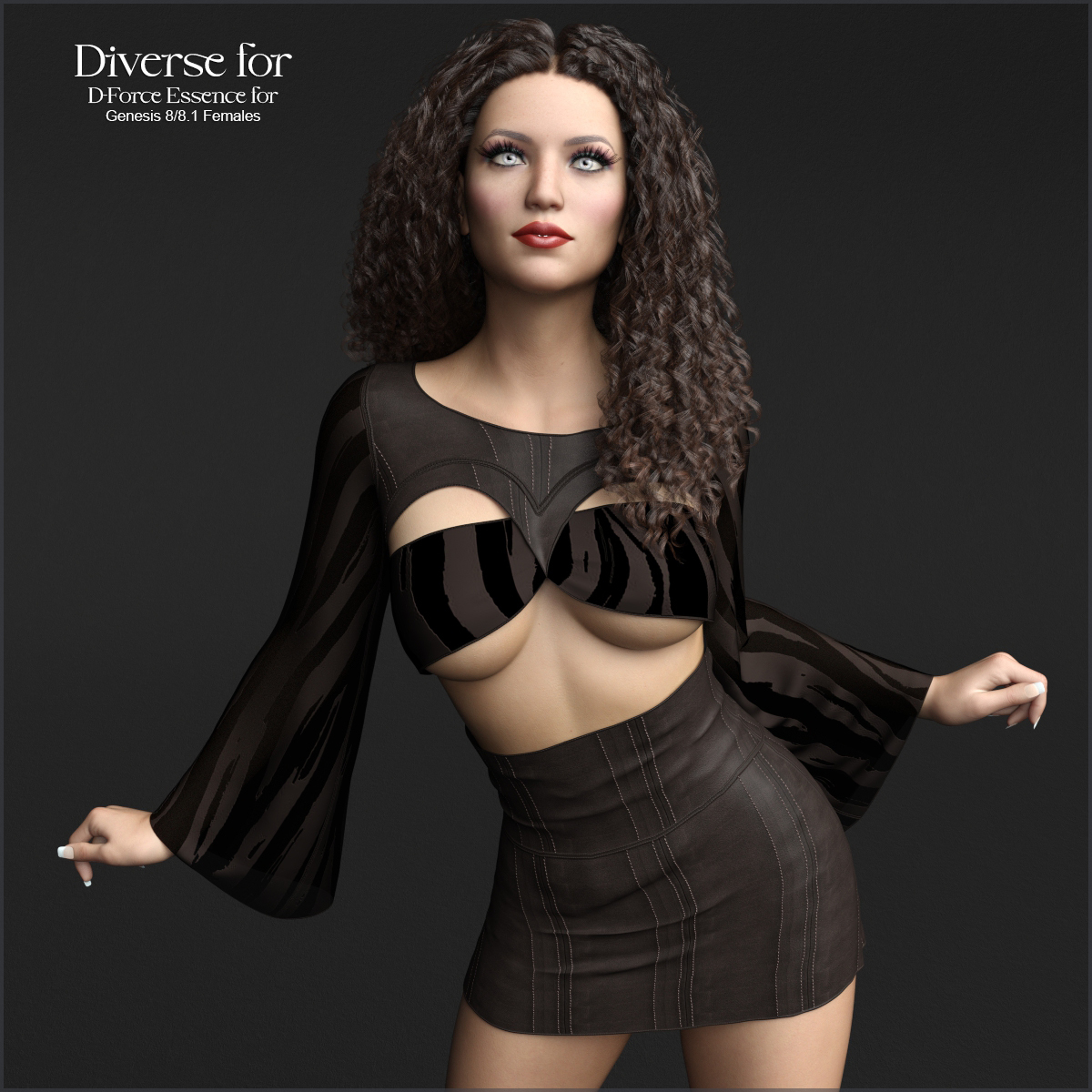 Diverse for DForce Essence for G8F and G8.1F by: antje, 3D Models by Daz 3D