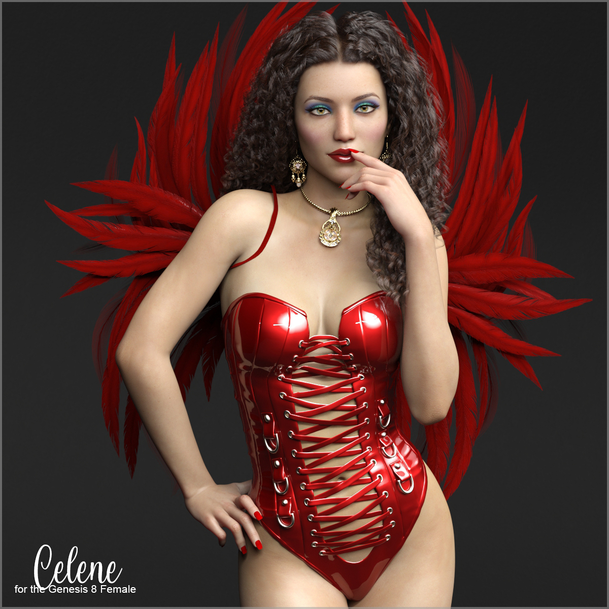 Celene for G8F by: antje, 3D Models by Daz 3D