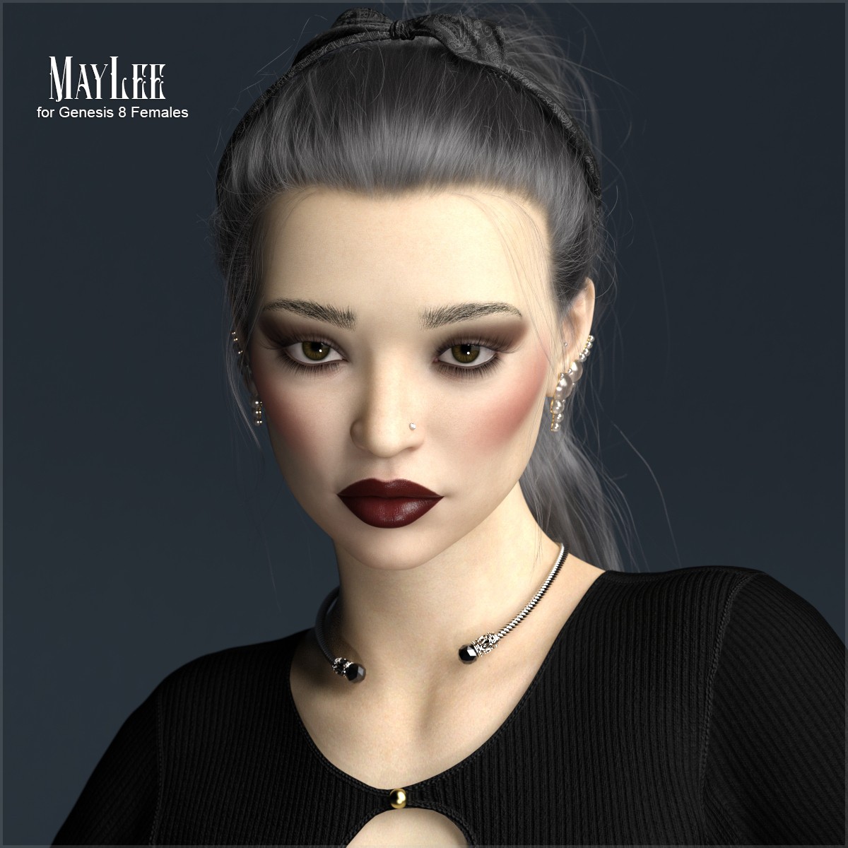 MayLee for G8F by: antje, 3D Models by Daz 3D