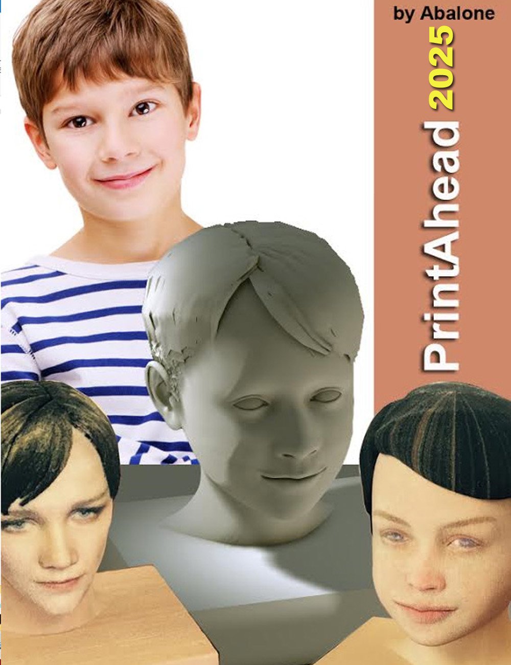 PrintAhead 2025 by: Abalone LLC, 3D Models by Daz 3D