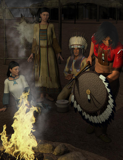 Cheyenne Life Poses by: Digiport, 3D Models by Daz 3D