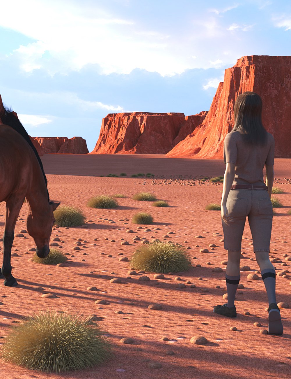 AP Modular Wadi Desert by: AcharyaPolina, 3D Models by Daz 3D