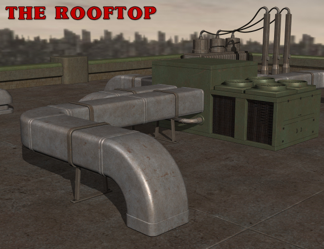 The RoofTop The RoofTop by: Nightshift3D, 3D Models by Daz 3D